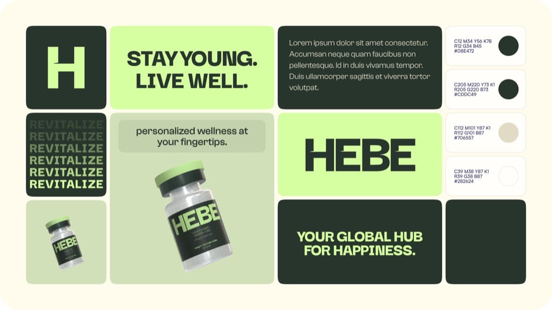Brand guide by Verdex Studio