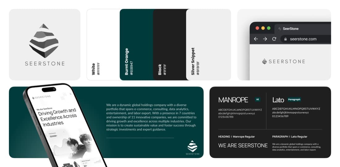 Brand guide by Verdex Studio